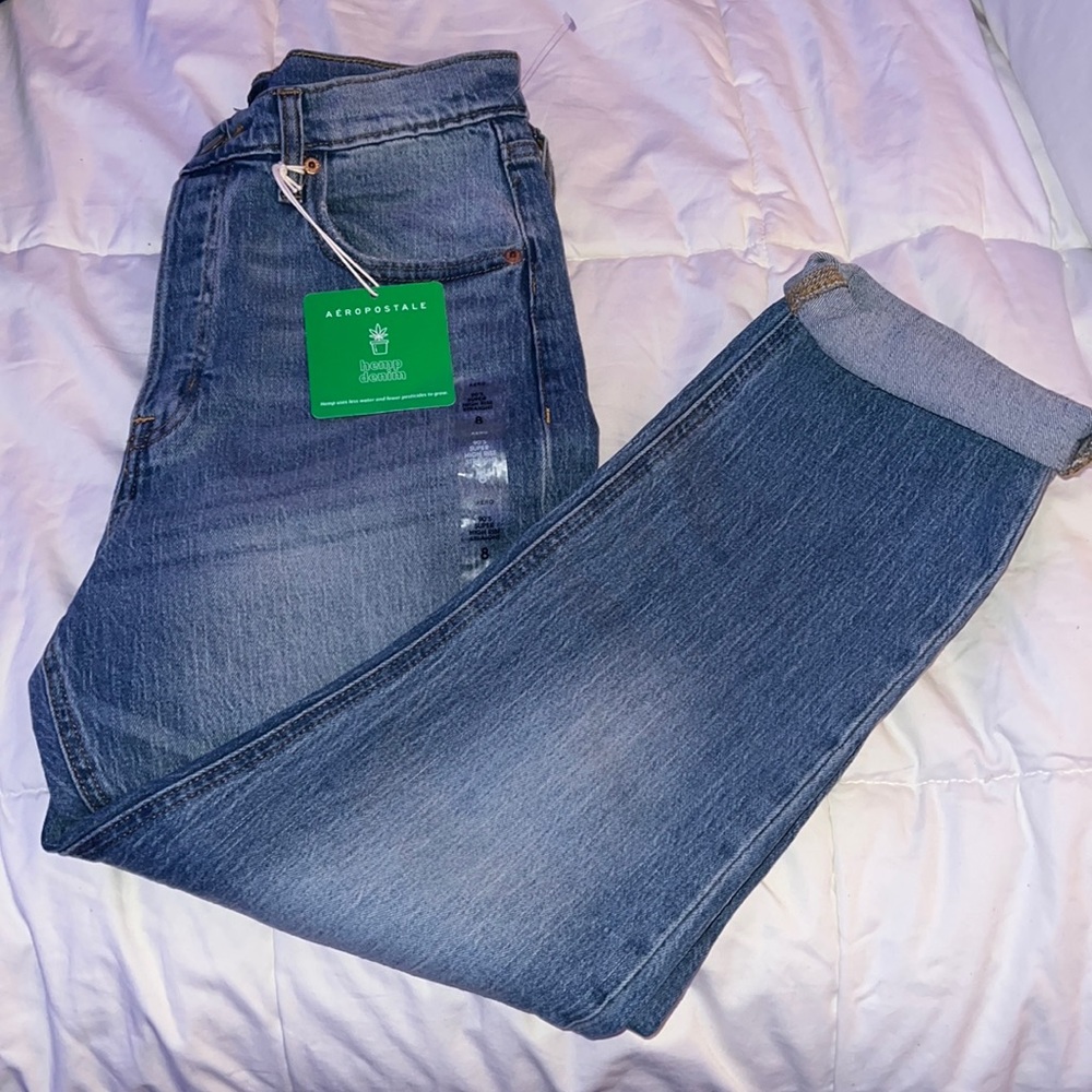 Aeropostale 90’s super high rise straight jeans